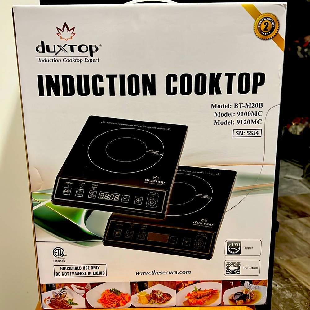 Duxtop 1800W portable induction cooktop countertop burner